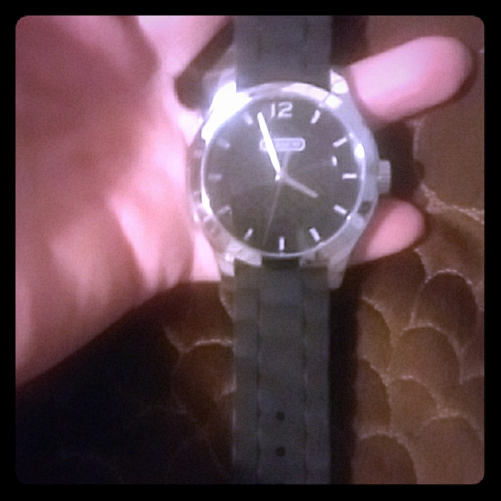 Coach watch I just replaced the battery last month